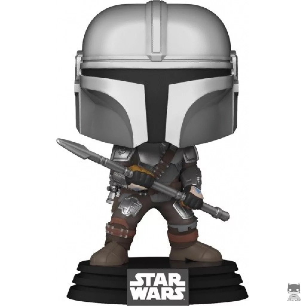Figurine Funko POP Le Mandalorien avec Lance Beskar (Le Mandalorien (Star Wars))