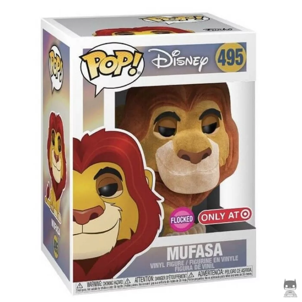 Figurine Funko POP Mufasa (Flocked) avec boîte