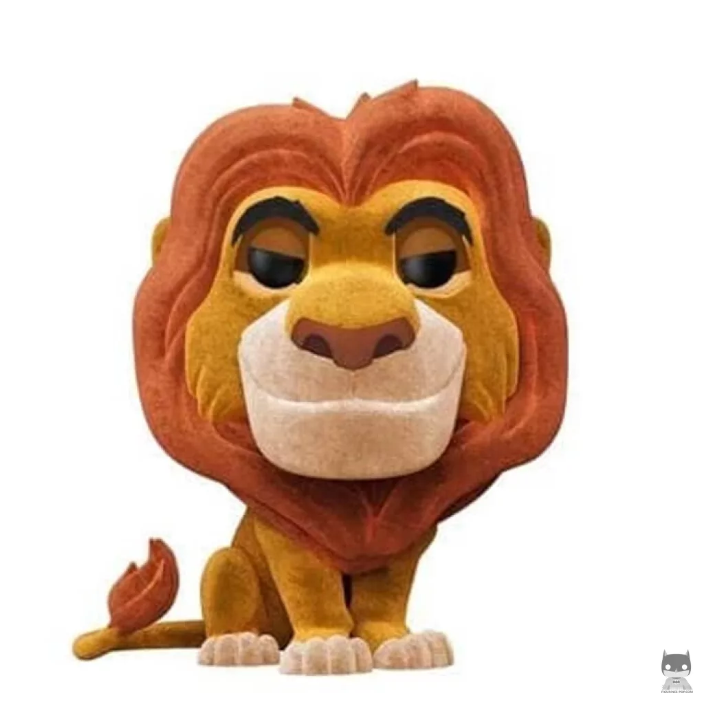 Figurine Funko POP Mufasa (Flocked) (Le Roi Lion)