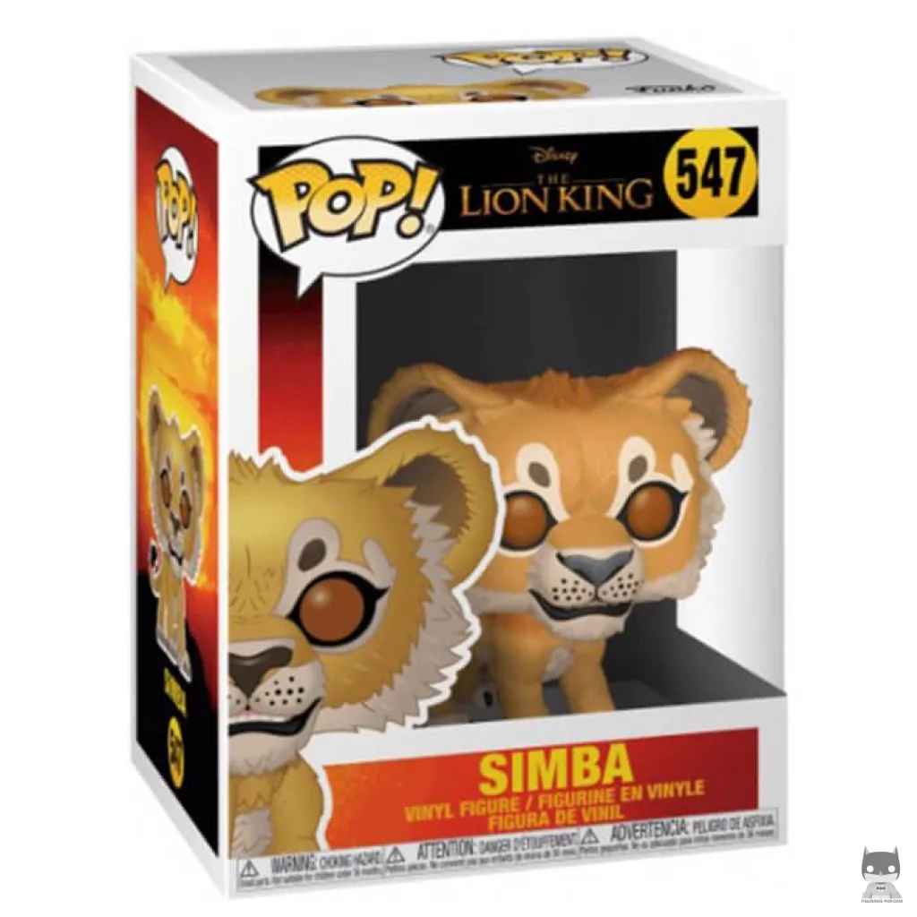 Figurine Funko POP Simba avec boîte