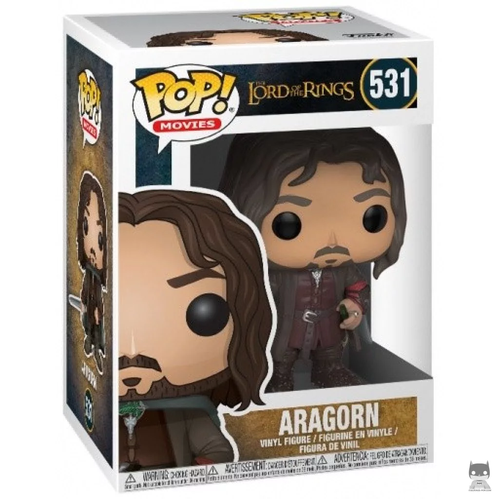 Figurine Funko POP Aragorn avec boîte