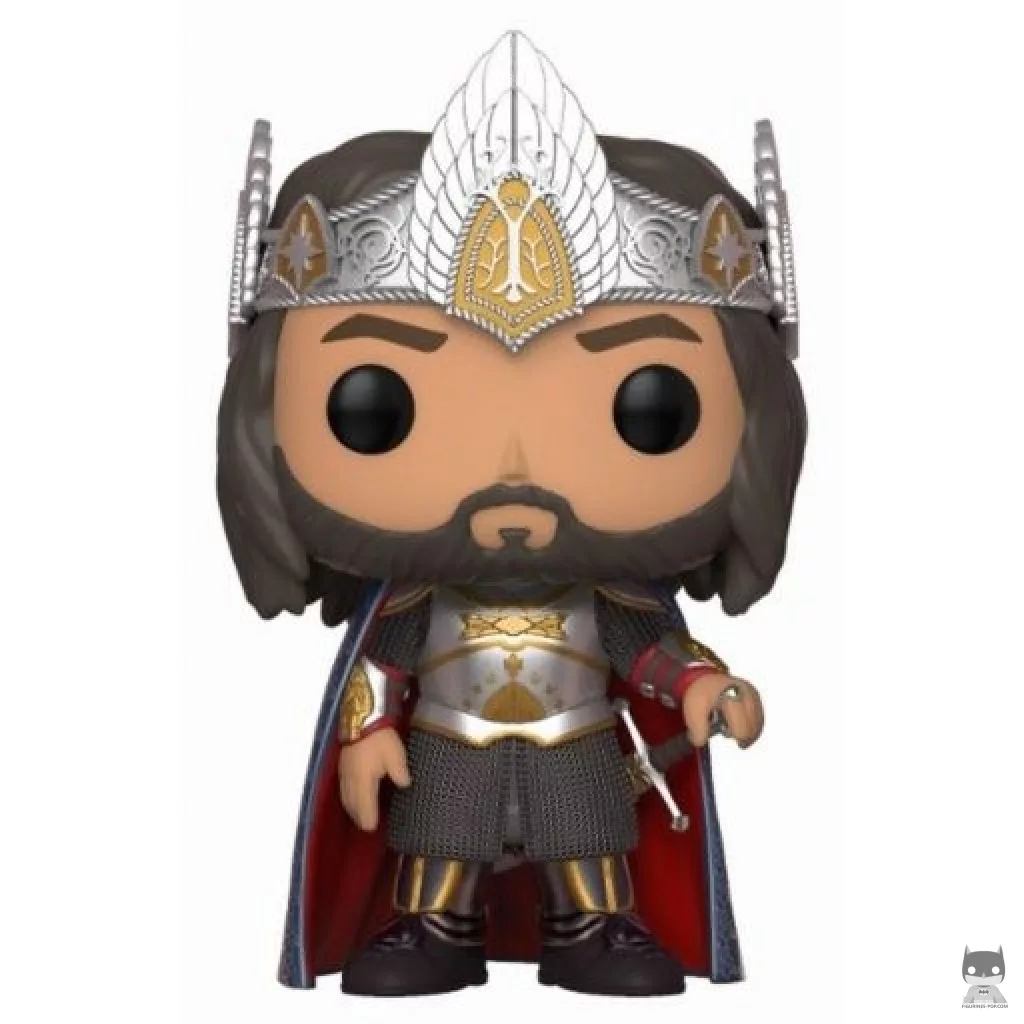 Figurine Funko POP Roi Aragorn (Le Seigneur des Anneaux)