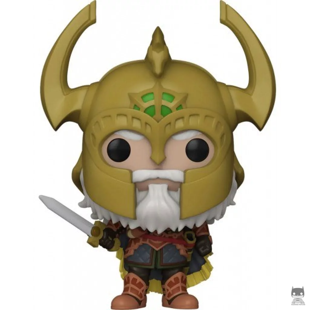 Figurine Funko POP Helm Poing de Marteau (Le Seigneur des Anneaux : La Guerre des Rohirrim)