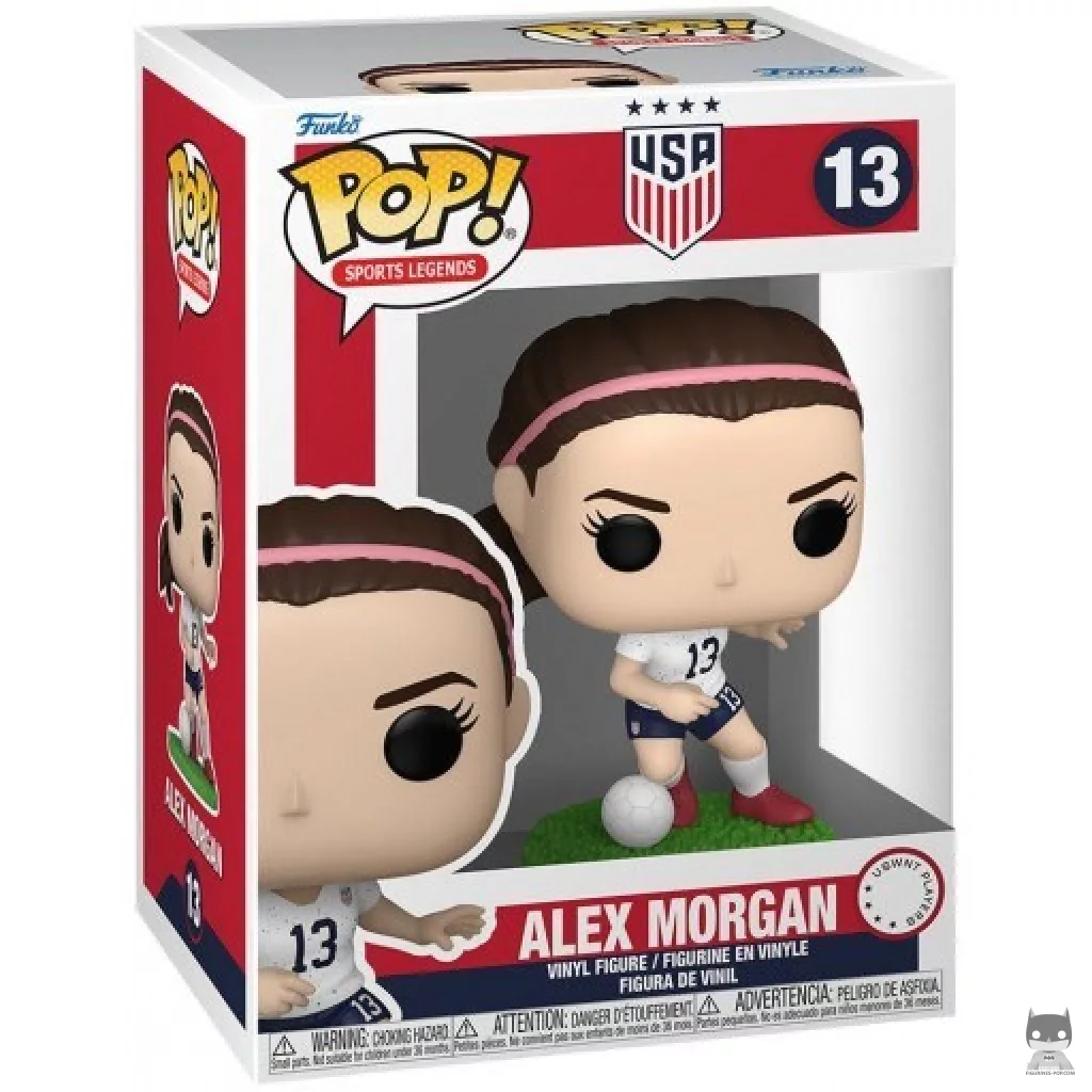 Figurine Funko POP Alex Morgan avec boîte