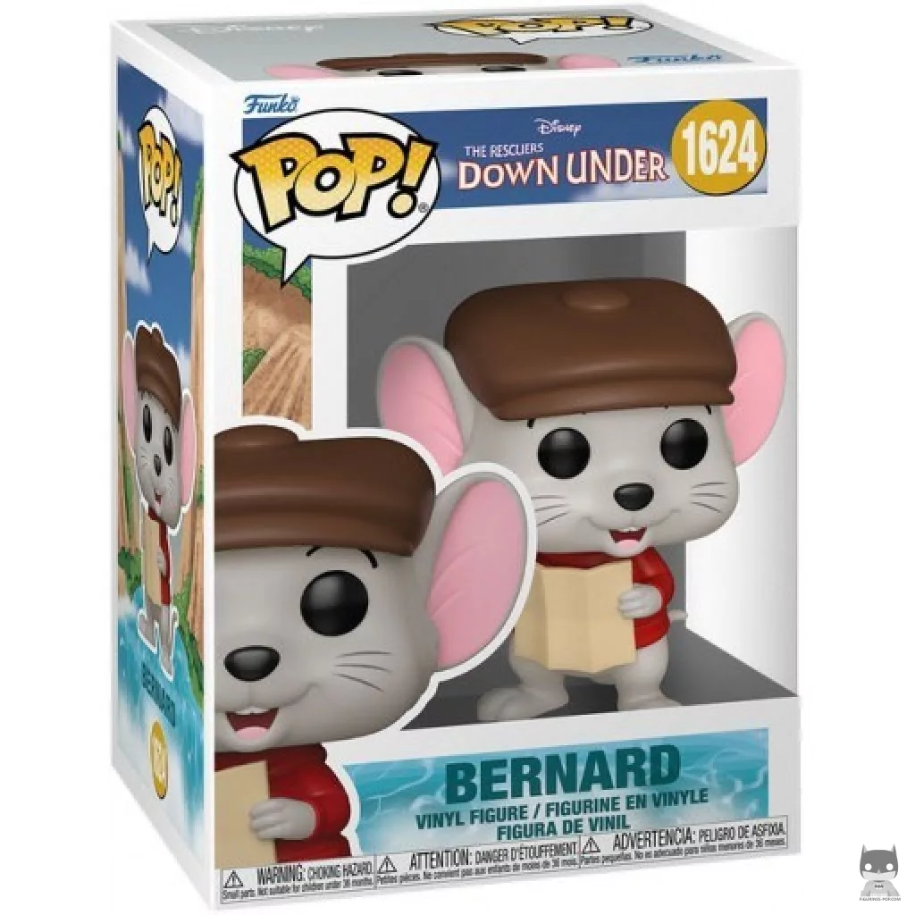 Figurine Funko POP Bernard avec boîte