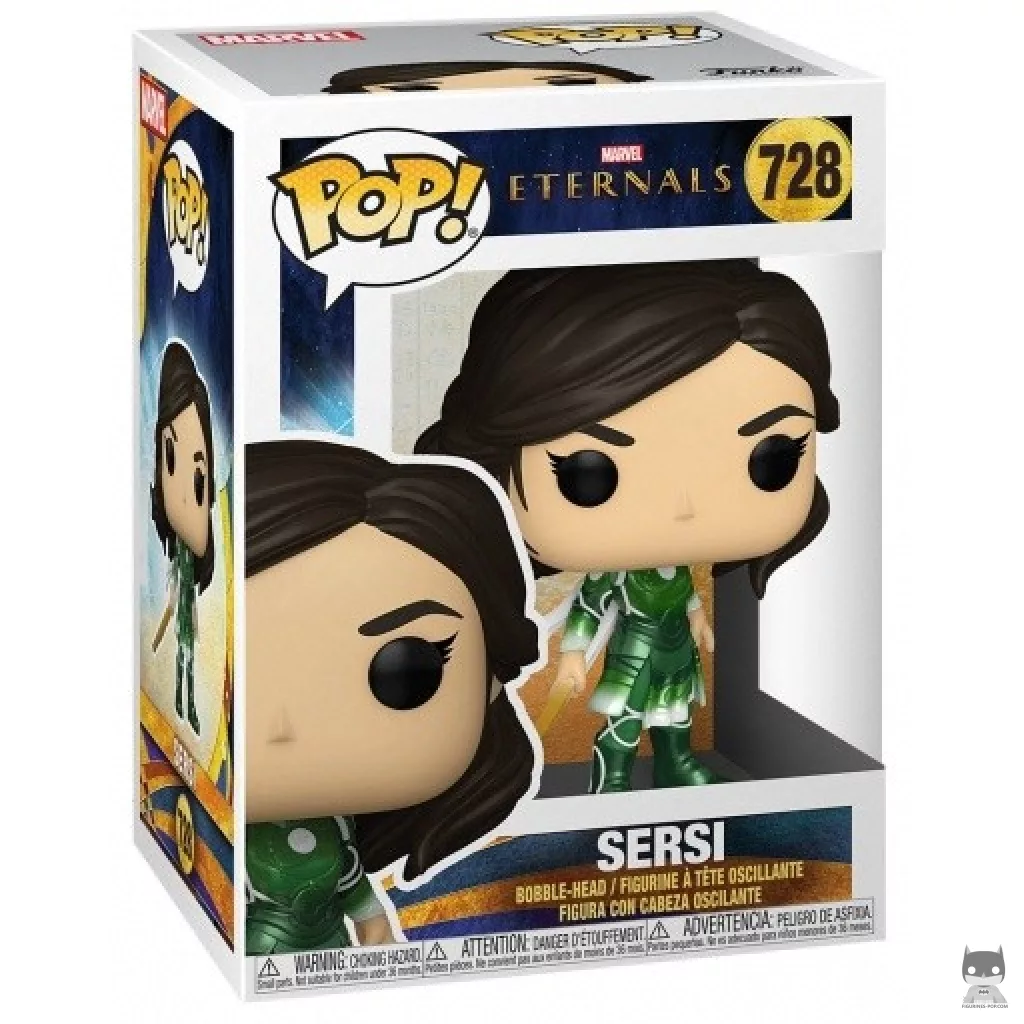 Figurine Funko POP Sersi avec boîte