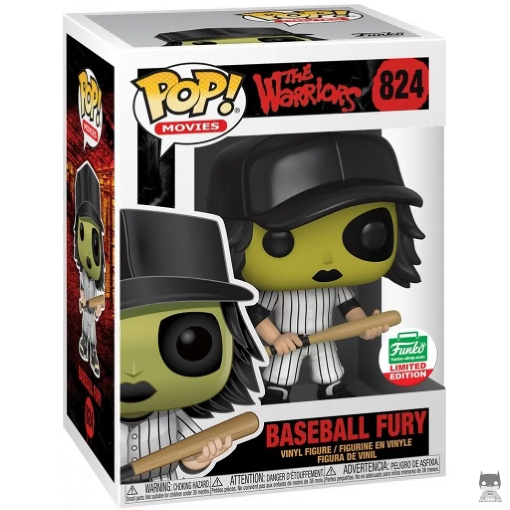 Figurine Funko POP Baseball Fury (Vert) avec boîte