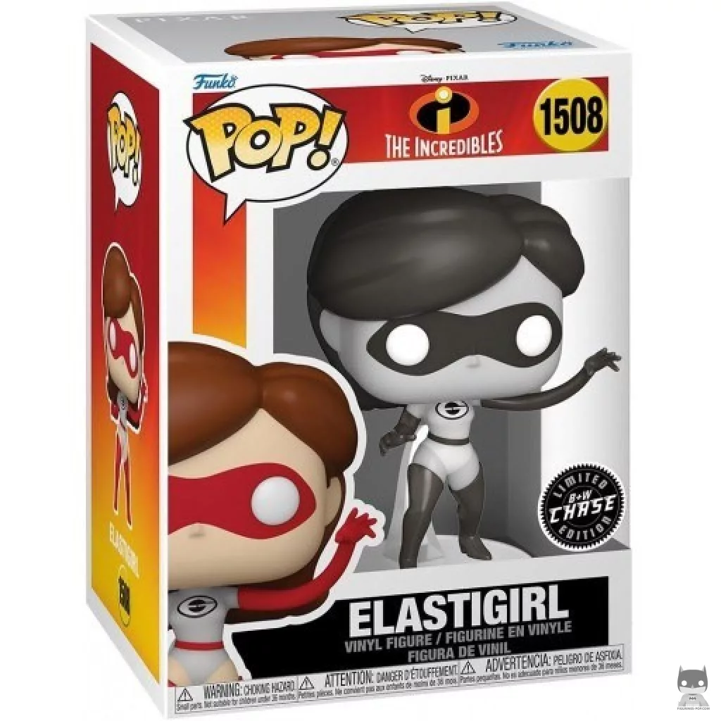 Figurine Funko POP Elastigirl (Chase & Black & White) avec boîte