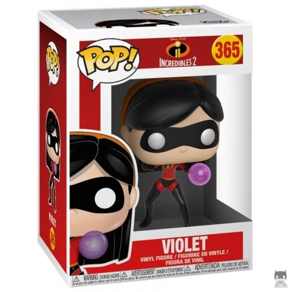 Figurine Funko POP Violette avec boîte