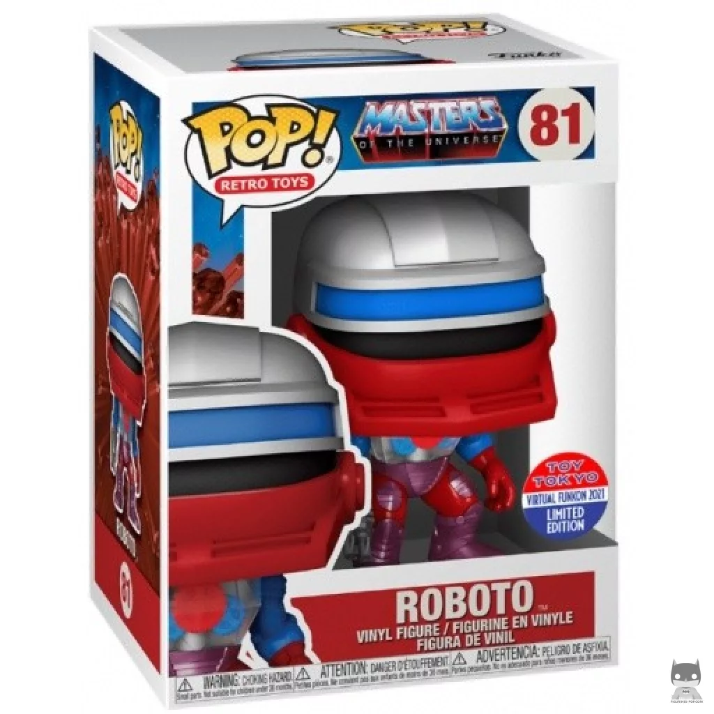 Figurine Funko POP Roboto avec boîte