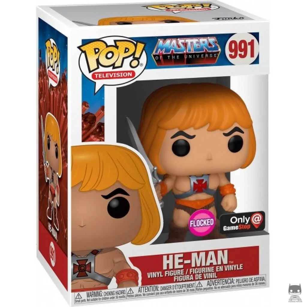 Figurine Funko POP Musclor (Flocked) avec boîte