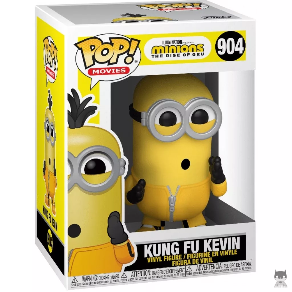 Figurine Funko POP Kevin Kung Fu avec boîte