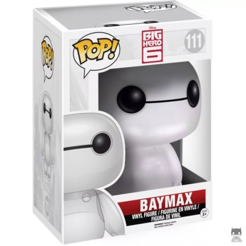 Figurine Funko POP Baymax (Supersized & Metallic) avec boîte