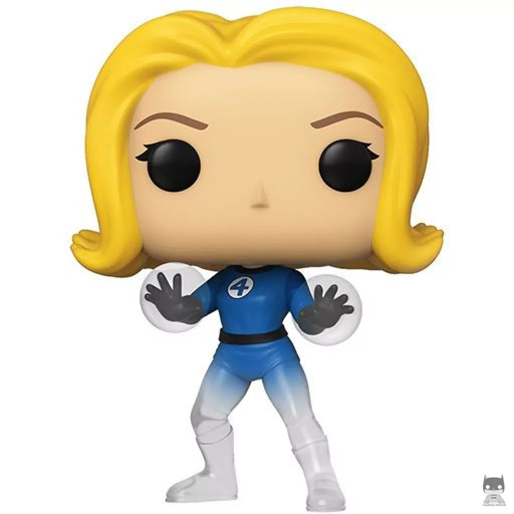 Figurine Funko POP Femme Invisible (Translucent) (Les Quatre Fantastiques)