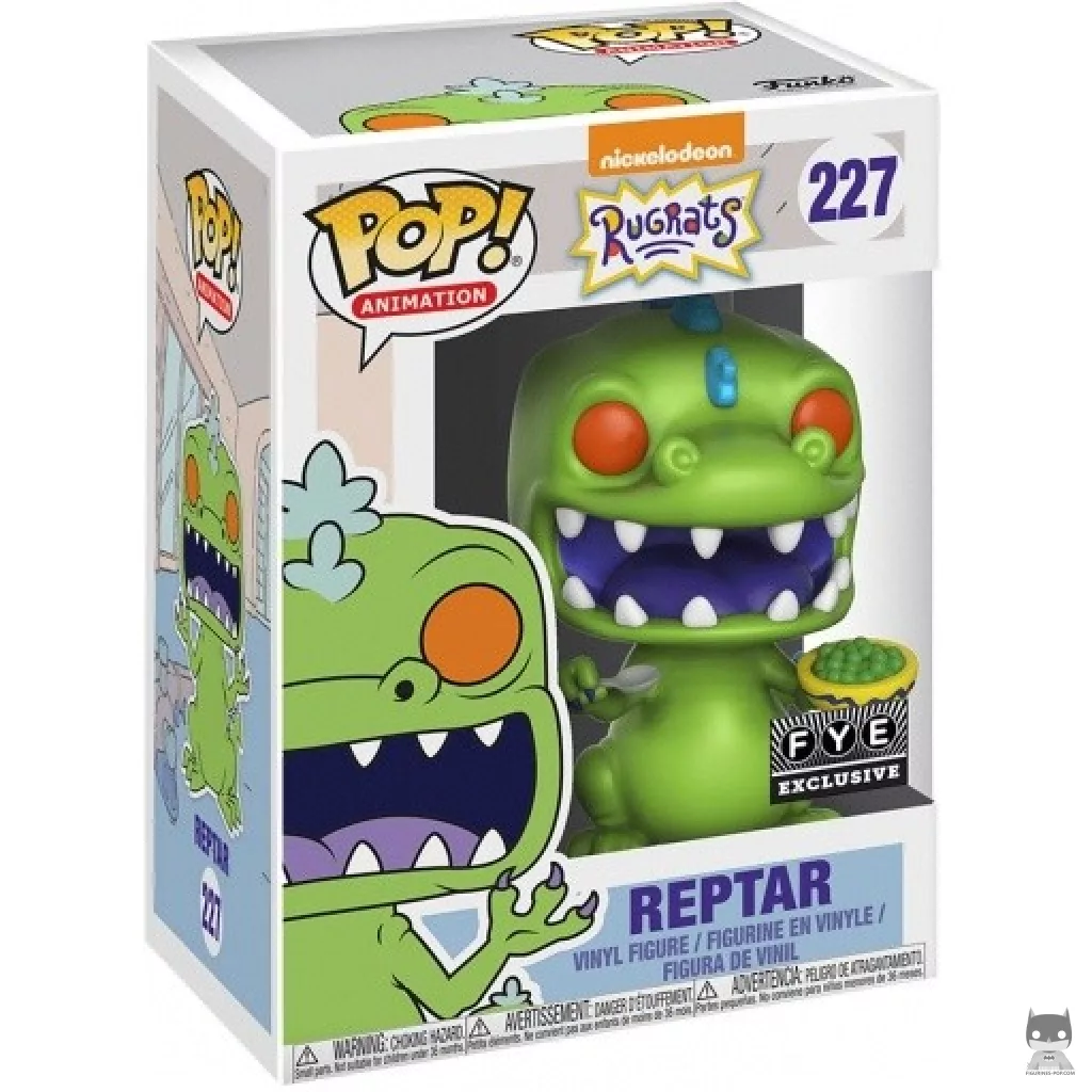 Figurine Funko POP Reptar avec boîte