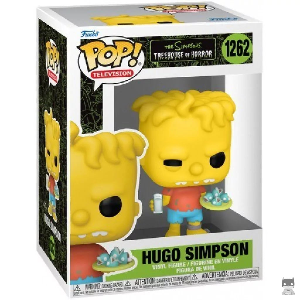 Figurine Funko POP Jumeau Bart Hugo Simpson avec boîte