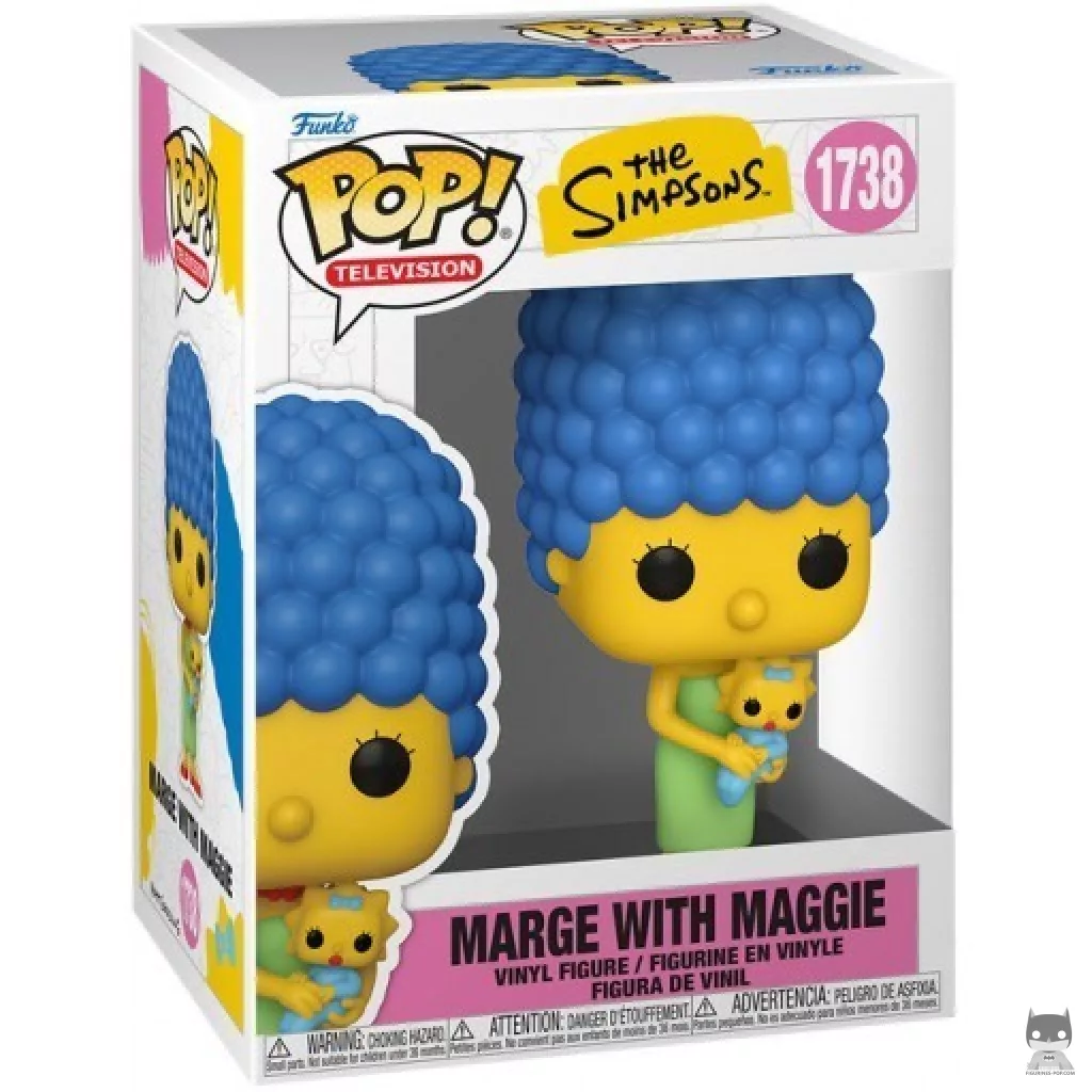 Figurine Funko POP Marge avec Maggie avec boîte