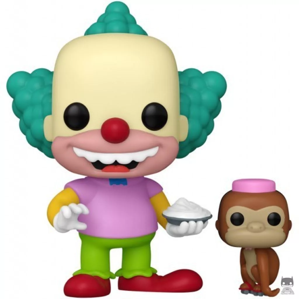 Figurine Funko POP Krusty avec M. Teeny (Les Simpson)