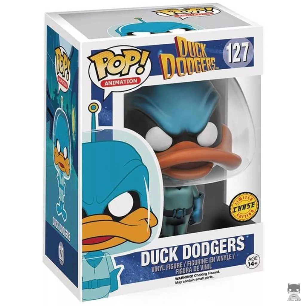 Figurine Funko POP Duck Dodgers (Chase) avec boîte