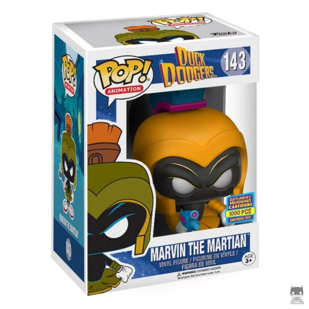 Figurine Funko POP Marvin le Martien (Vert) avec boîte