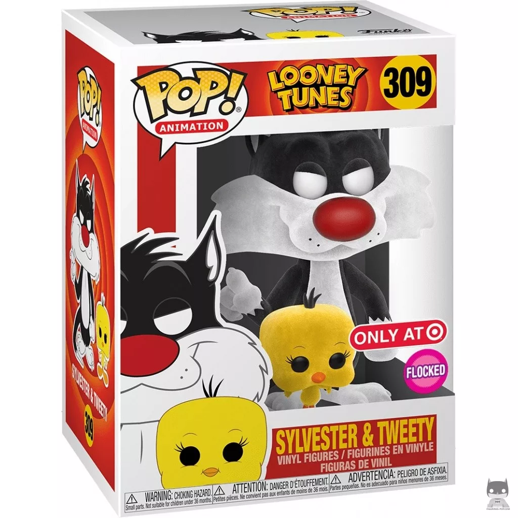 Figurine Funko POP Grosminet & Titi (Flocked) avec boîte
