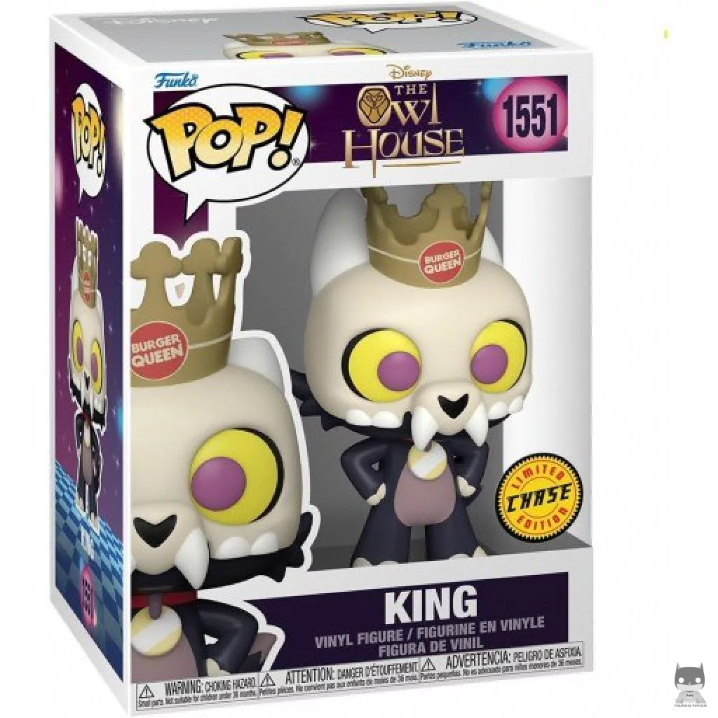 Figurine Funko POP King (Chase) avec boîte