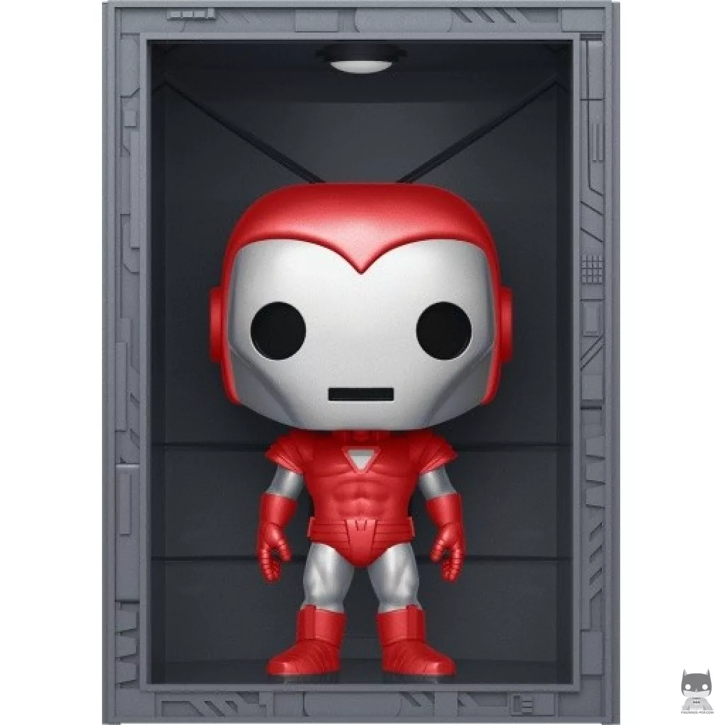 Figurine Funko POP Hall of Armor : Iron Man Model 8 Silver Centurion (Metallic) (Marvel Comics)