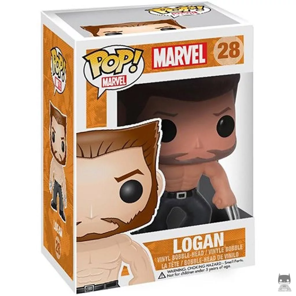 Figurine Funko POP Logan avec boîte