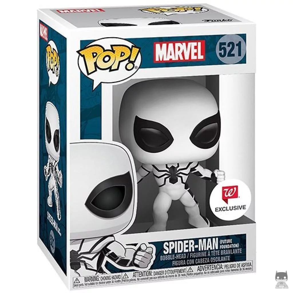 Figurine Funko POP Spider-Man (Future Foundation) avec boîte