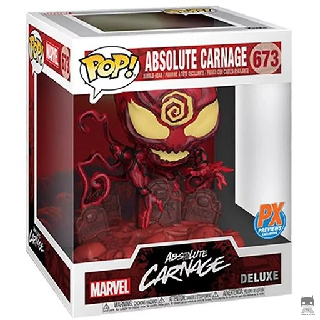 Figurine Funko POP Absolute Carnage avec boîte