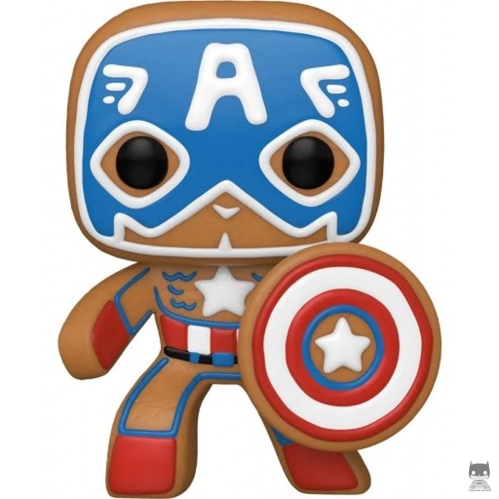 Figurine Funko POP Captain America Pain d'Epices (Marvel Comics)