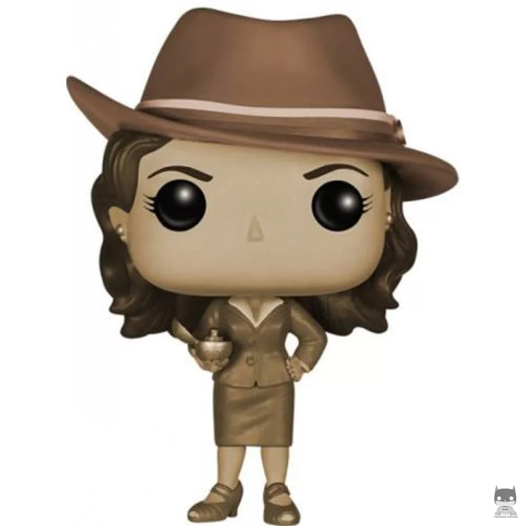 Figurine Funko POP Agent Peggy Carter (Sepia) (Marvel : Les Agents du SHIELD)