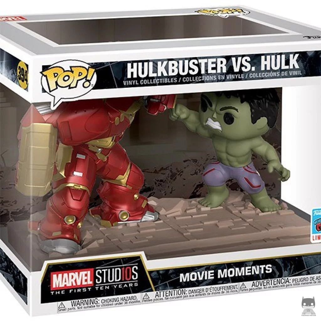 Figurine Funko POP Hulkbuster vs Hulk avec boîte