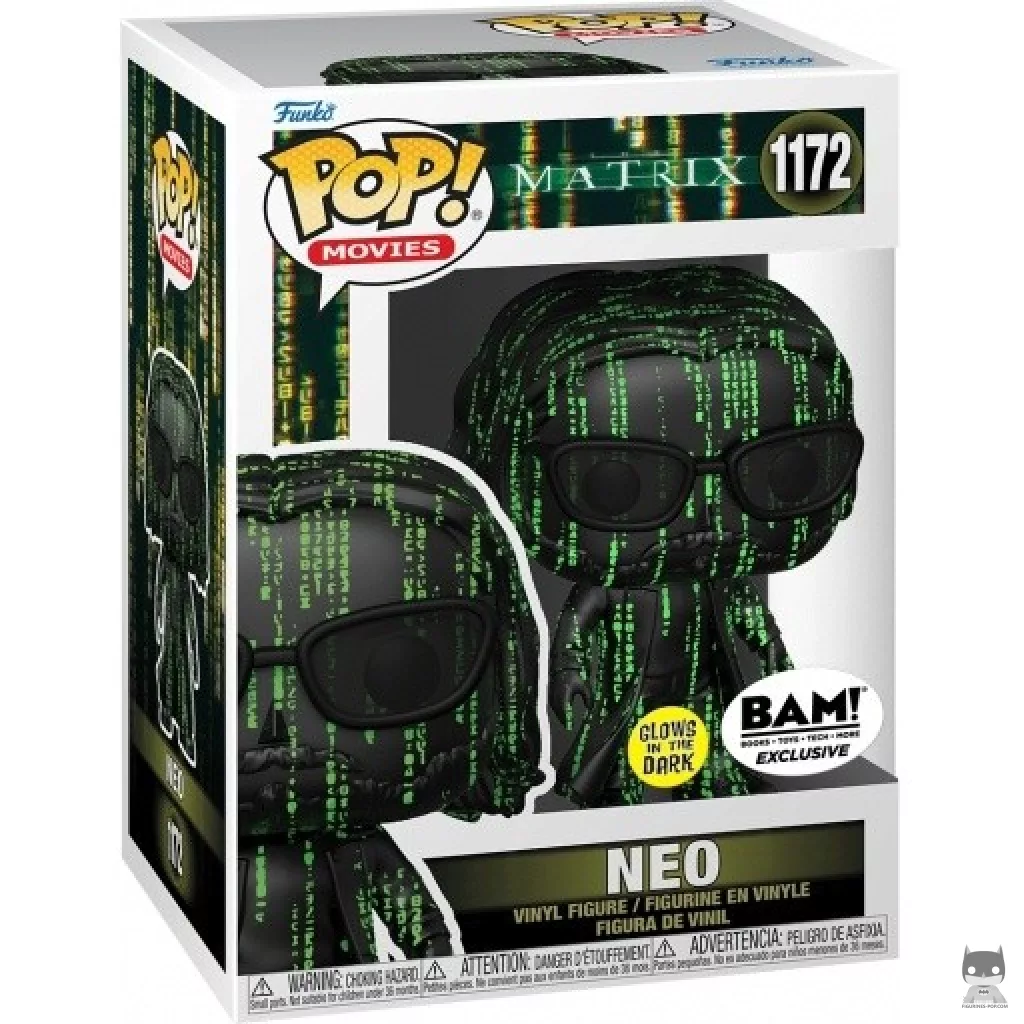 Figurine Funko POP Neo (Glow in the Dark) avec boîte