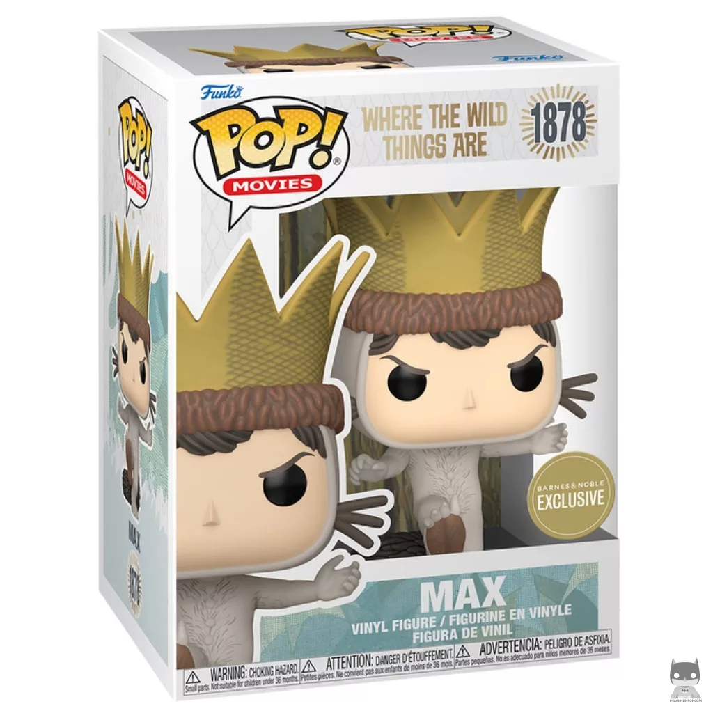 Figurine Funko POP Max, roi des Maximonstres avec boîte