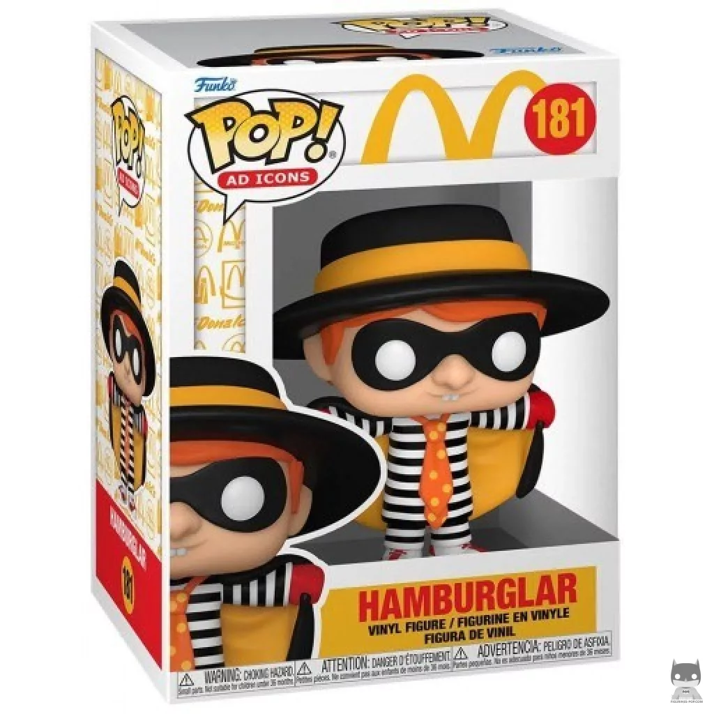 Figurine Funko POP Hamburglar avec boîte