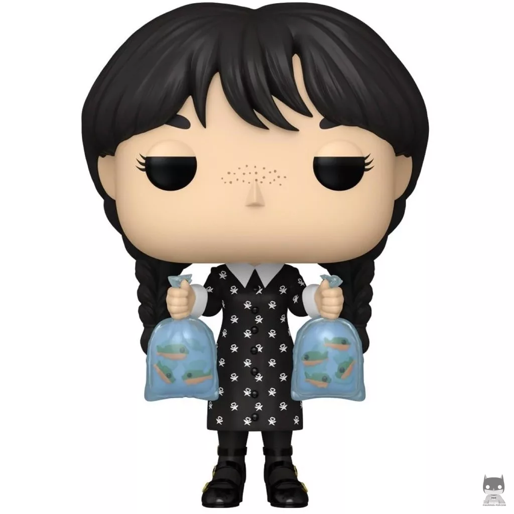 Figurine Funko POP Mercredi Addams (avec Piranha) (Mercredi)