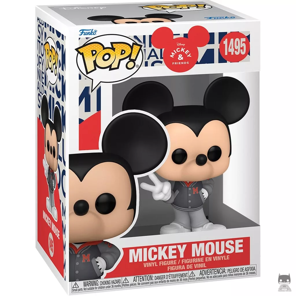 Figurine Funko POP Mickey Mouse (Streetwear) avec boîte