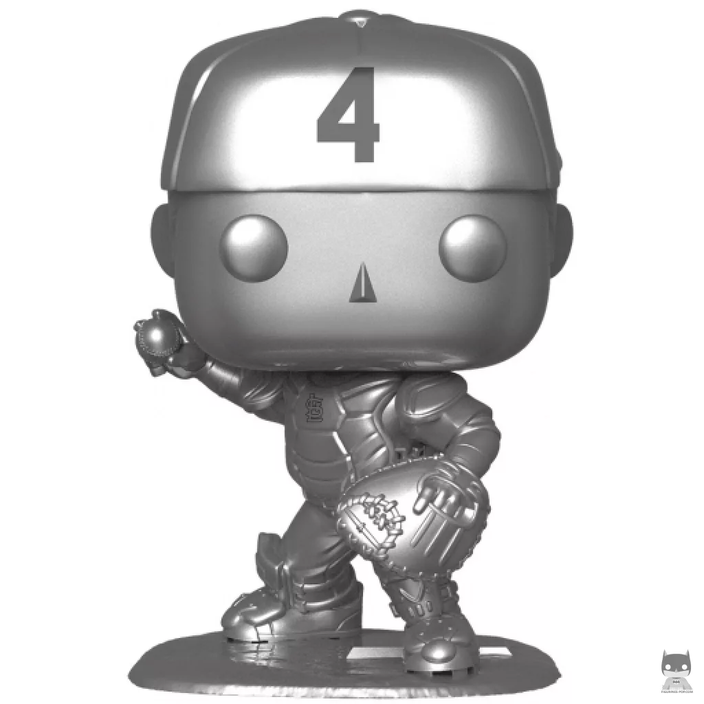 Figurine Funko POP Yadier Molina (Argent) (MLB : Ligue Majeure de Baseball)