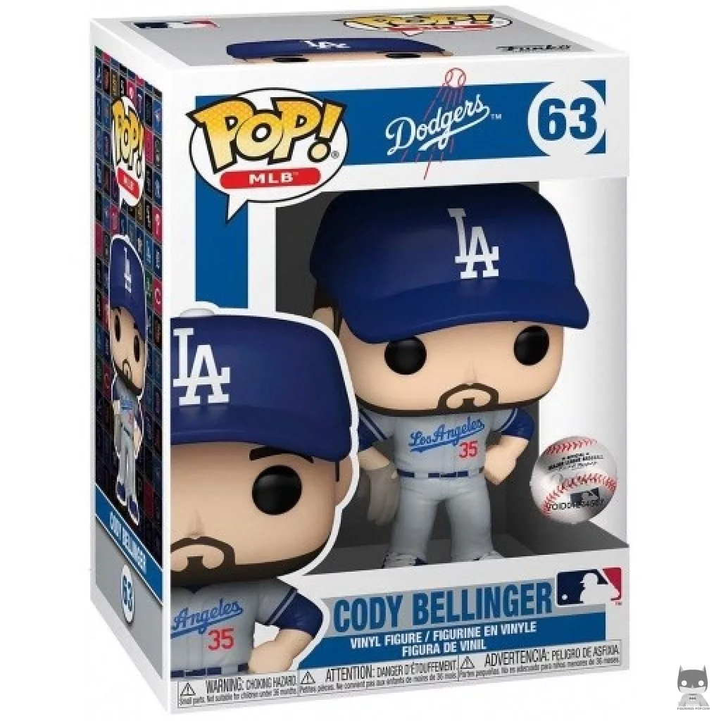 Figurine Funko POP Cody Bellinger avec boîte