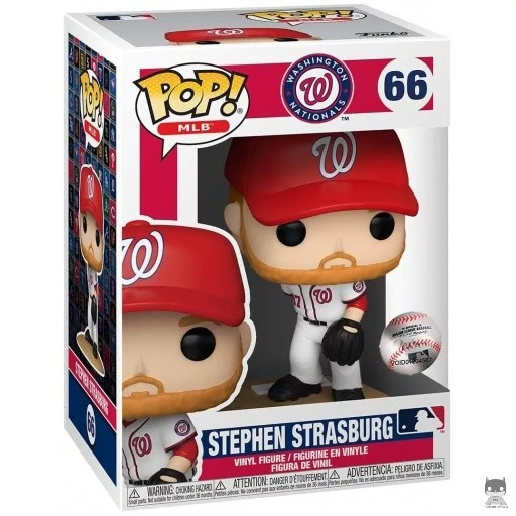 Figurine Funko POP Stephen Strasburg avec boîte