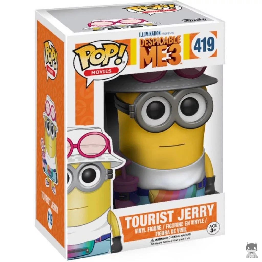 Figurine Funko POP Jerry Touriste avec boîte