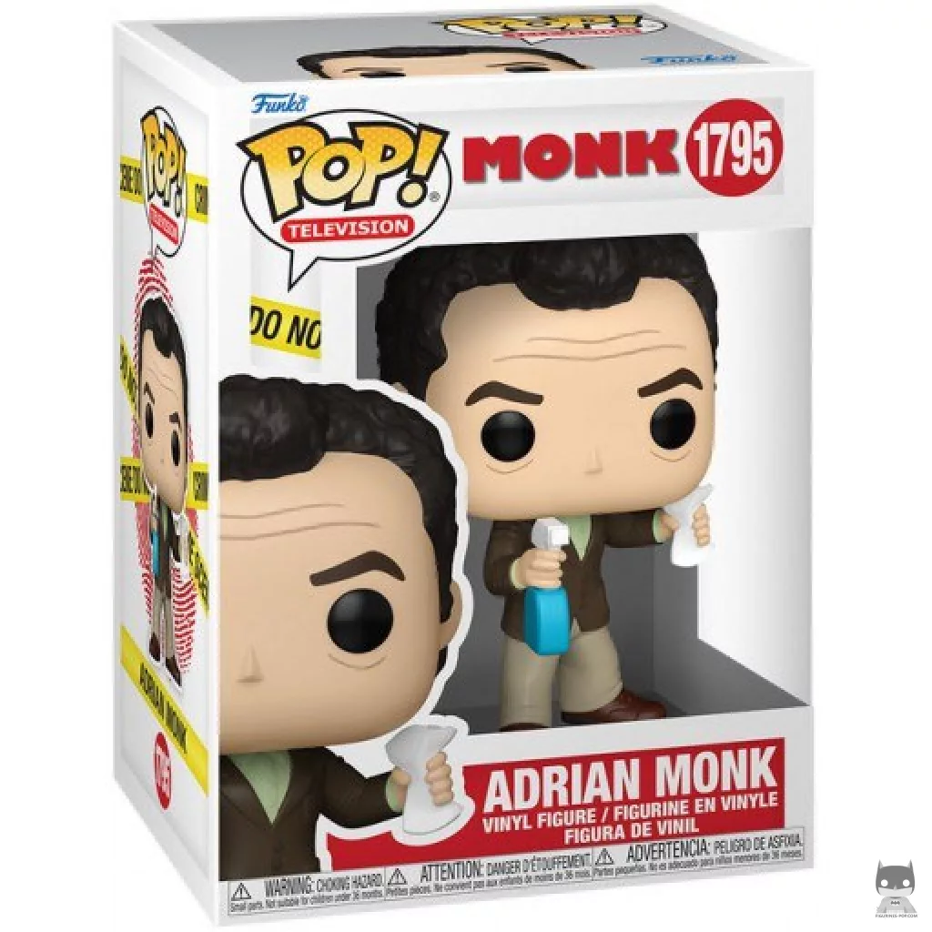 Figurine Funko POP Adrian Monk avec boîte
