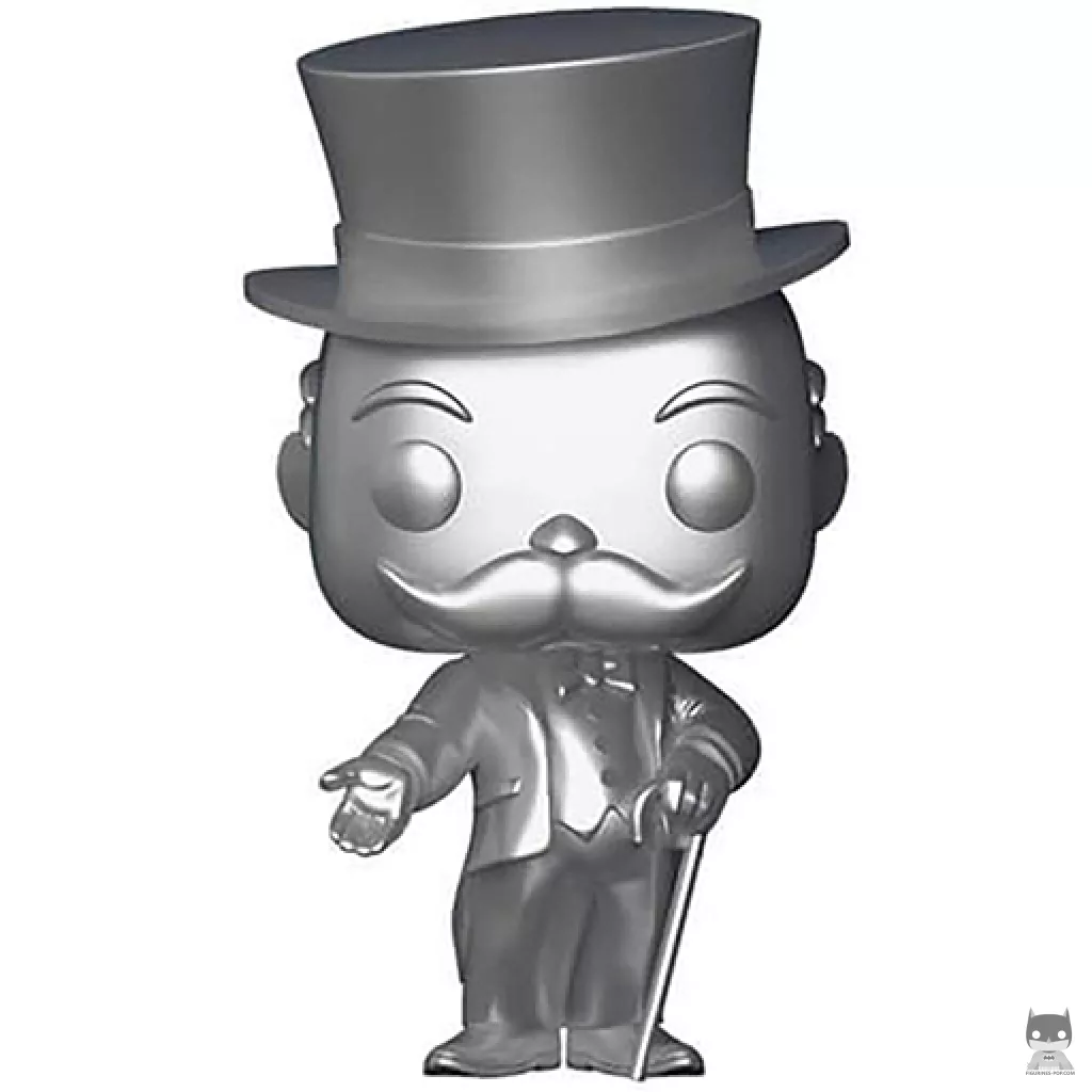 Figurine Funko POP Mr Monopoly (Argent) (Monopoly)