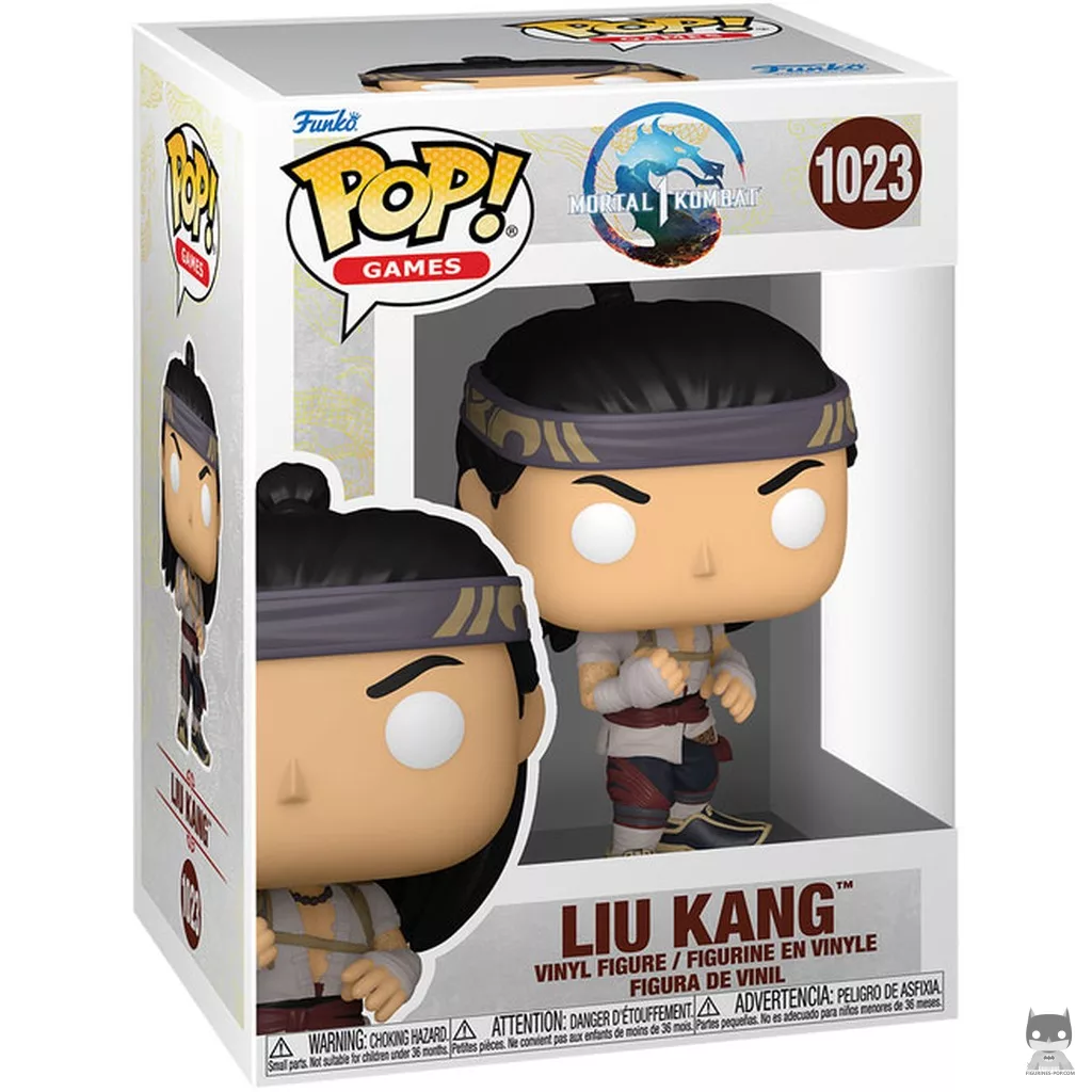 Figurine Funko POP Liu Kang (God of Fire) (Mortal Kombat 1) avec boîte