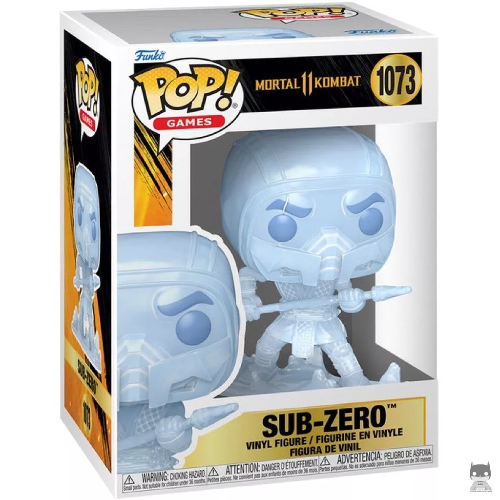 Figurine Funko POP Sub-Zero (Mortal Kombat 11) avec boîte