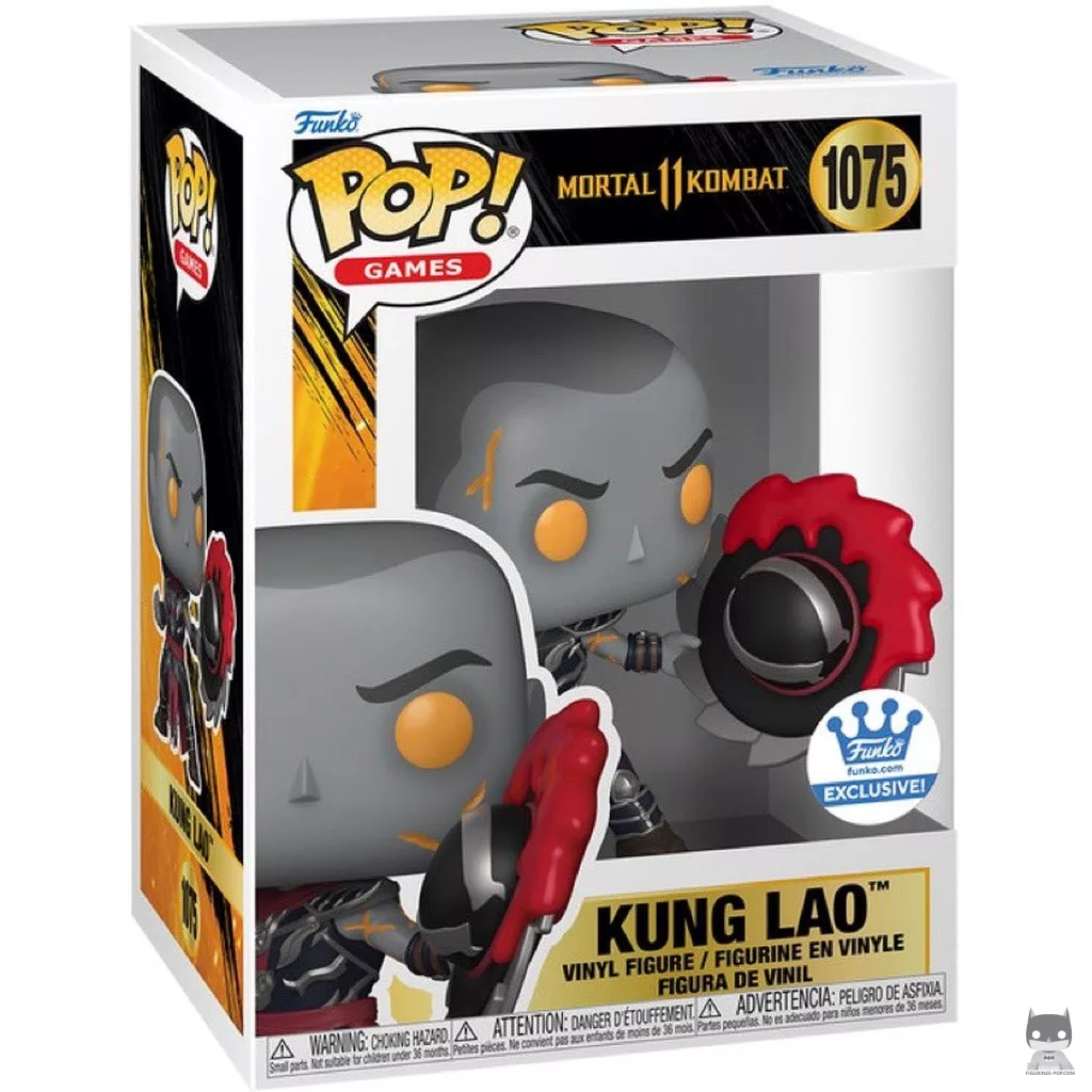 Figurine Funko POP Kung Lao (Mortal Kombat 11) avec boîte