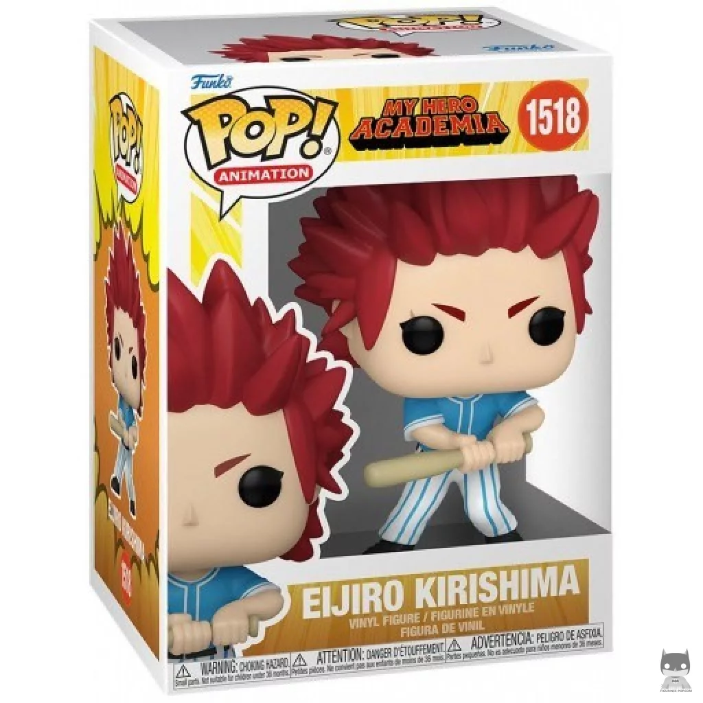 Figurine Funko POP Eijiro Kirishima (Hero League Baseball) avec boîte