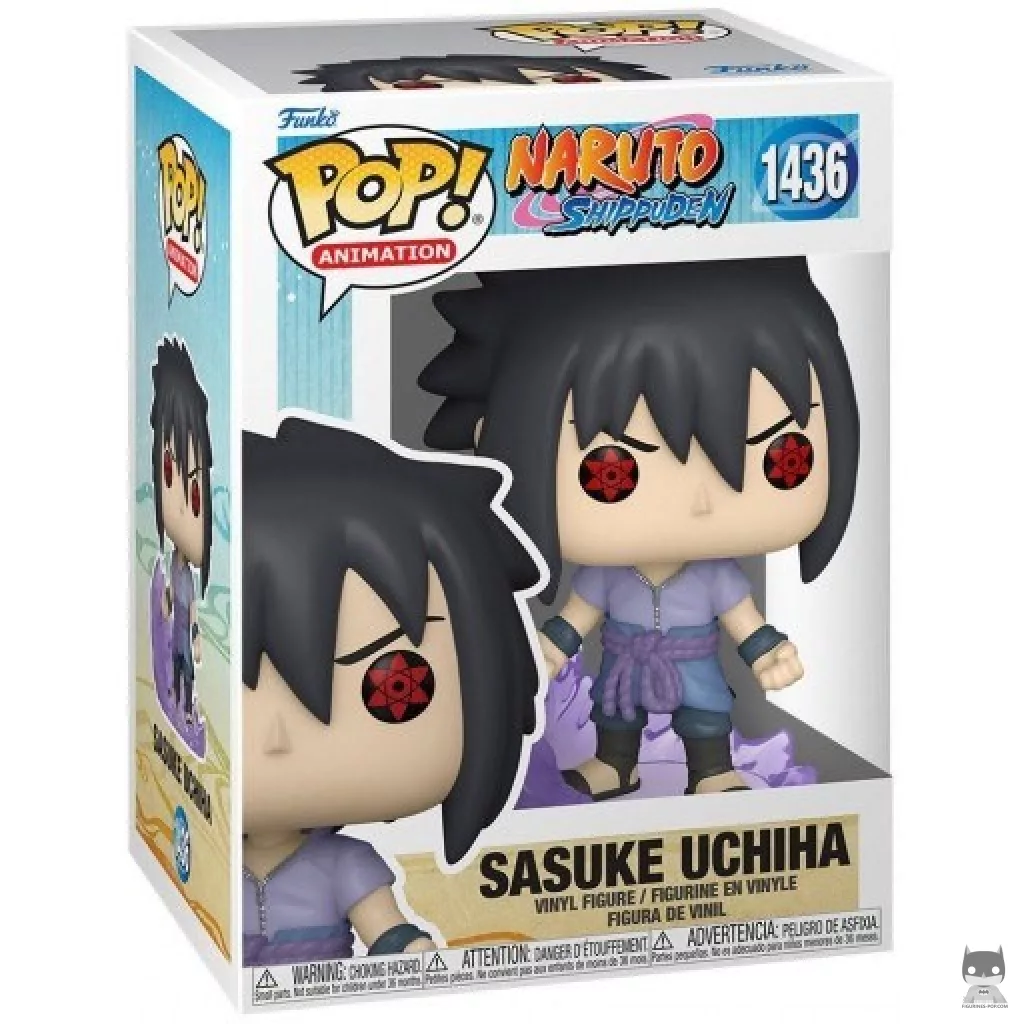 Figurine Funko POP Sasuke Uchiwa avec boîte