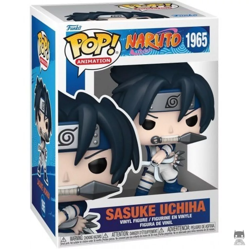 Figurine Funko POP Sasuke Uchiwa avec boîte